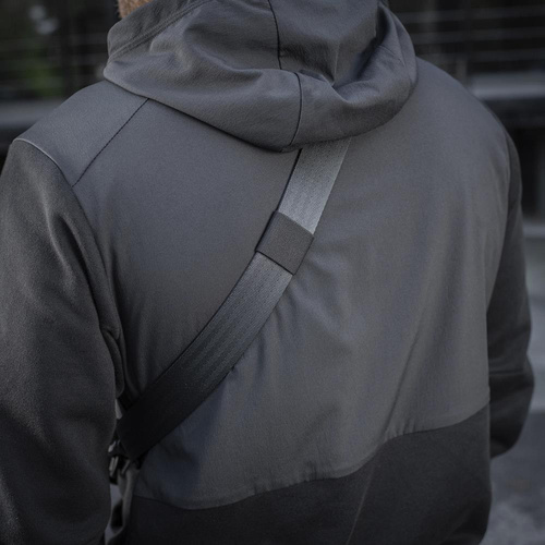 M-Tac - Cross Bag Slim Elite Hex - černá - 10210002