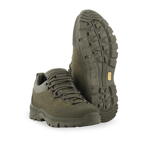 M-Tac - Patrol R Tactical Sneakers - kůže - olivová - 30203901