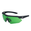 Swiss Eye - Střelecké brýle Nighthawk Pro - laserové čočky 694/830-860/1064 - černé - zelený zorník - 40471
