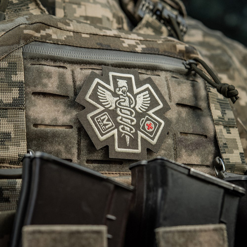 M-Tac - Vyšívaná zdravotnická nášivka - Ranger Green - 51432023