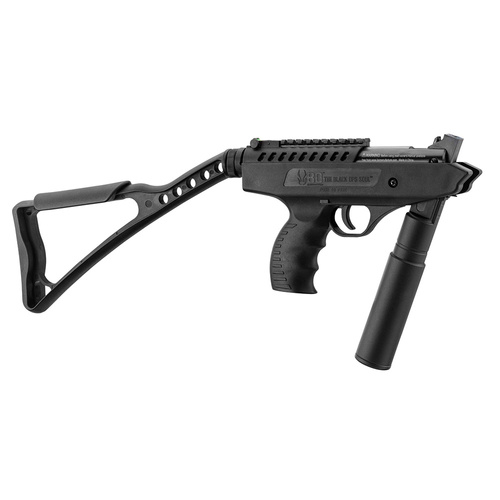Black Ops - Vzduchovka Langley Hitman - 5,5 mm - černá - 104816
