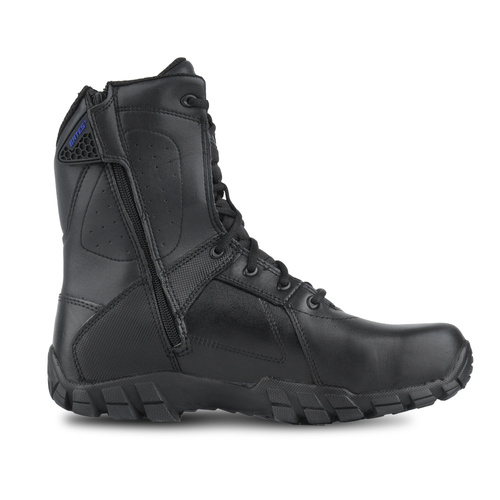 Bates - Taktické boty Shock 8'' s bočním zipem - černé - E07008