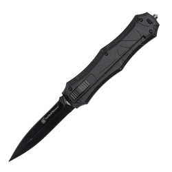 Smith&Wesson - Zavírací nůž s asistovaným otevíráním OTF - AUS-8 - Black - SWOTF9TB