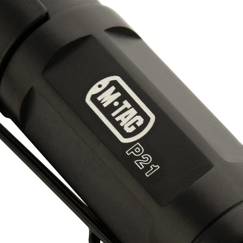 M-Tac - LED svítilna P21 - 130 lm - černá - MTC-P21