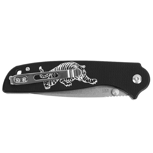 Ganzo - Zavírací nůž EDC - G10 - Liner Lock - Tiger Motif - G6803-TG
