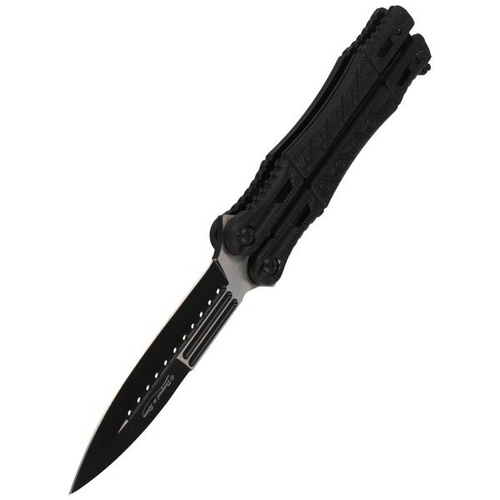 Martinez Albainox - Zavírací nůž Balisong Black - 02099