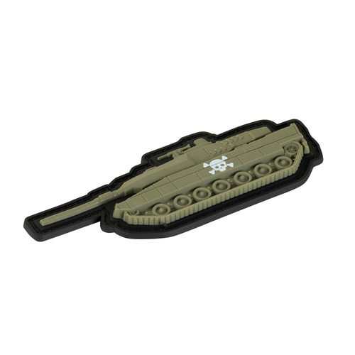 M-Tac - Nášivka na nádrž - 3D PVC - Lebka - Olive - 51338312