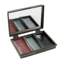 Helikon - tříbarevná barva na obličej - Woodland - FM-3CO-KR-03