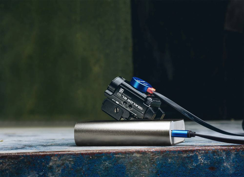 Olight - Zbraňové LED světlo s laserovým zaměřovačem BALDR RL MINI - 600 lumenů - černé