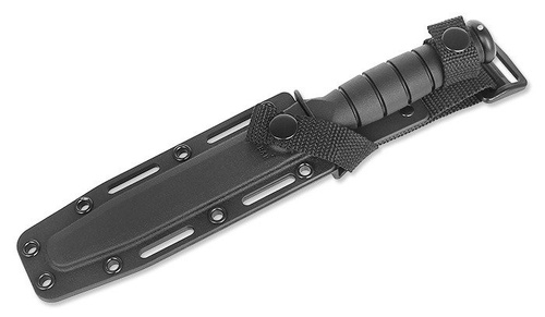 Ka-Bar 1258 - Krátký černý nůž - pouzdro GFN