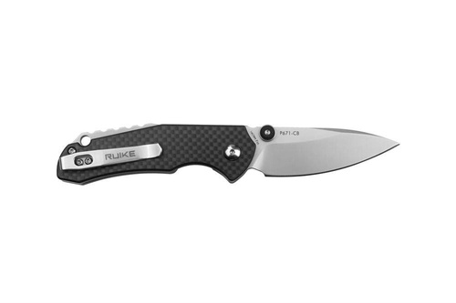 Ruike - P671-CB Zavírací nůž - černý - 340-032