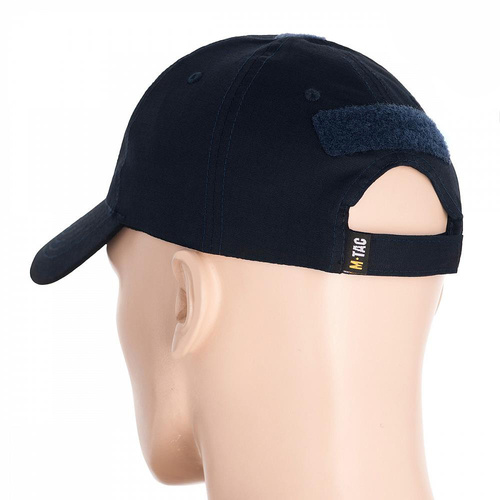 M-Tac - Taktická čepice Flex - suchý zip - Rip-Stop - tmavě námořnická modrá - 40534015
