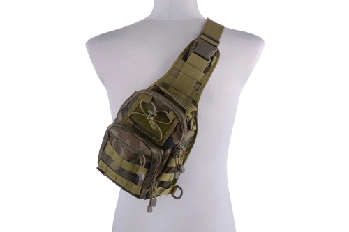 GFC Tactical - Taktická taška přes rameno - MOLLE - Nylon - Wz. 93 PL Woodland - GFT-20-018816