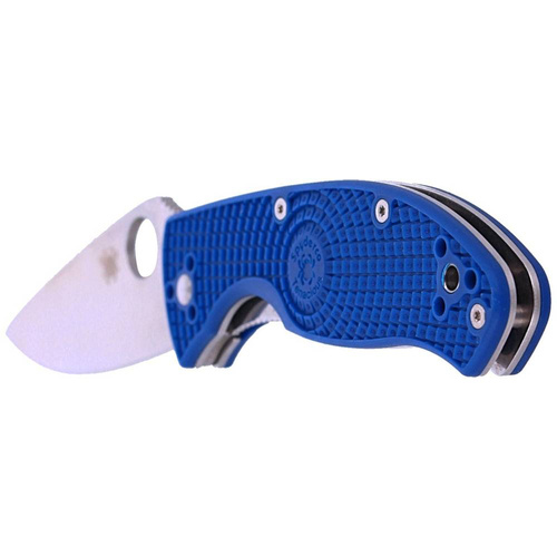 Spyderco - Zavírací nůž Tenacious FRN Blue - Zavírací nůž - CPM S35VN - hladký - modrý - C122PBL