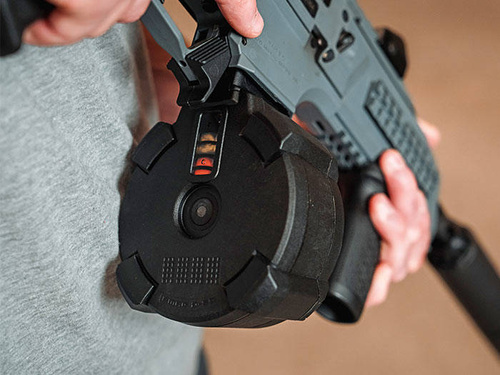 Magpul - Bubnový zásobník PMAG® D-50® EV9™ pro CZ Scorpion® EVO 3 - černý - MAG1035-BLK