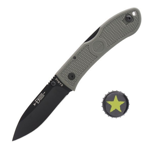 Ka-Bar - Zavírací lovecký nůž Dozier - zelený - 4062FG