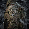 M-Tac - Nášivka s motivem kostlivce - výšivka - 500D Cordura - černá - 51375002