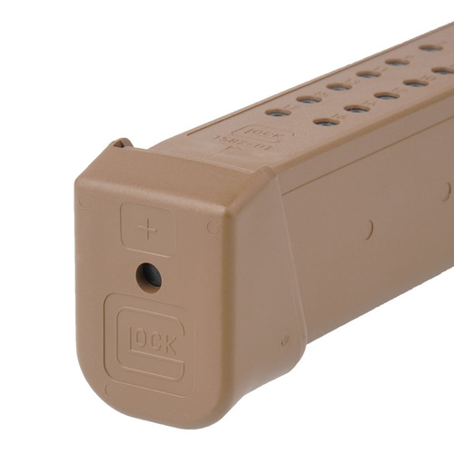Glock - Zásobník pro G17 Gen 5 / G19X - 9x19 mm Para - FDE - 17 + 2 náboje