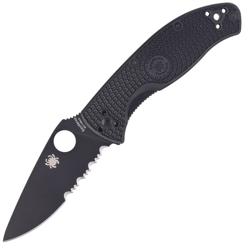 Spyderco - Zavírací nůž Tenacious - 8Cr13MoV - černý - C122PSBBK