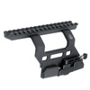 UTG - Boční držák s lištou Picatinny a M-LOK® pro AK - QD - černý - MT-UAK01