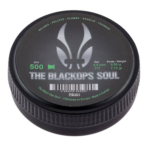 Black Ops - Soul Match Airgun Pellets - 4,5 mm - 500 ks - PB301