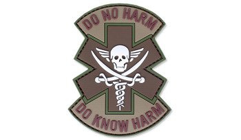 101 Inc. - 3D náplast - Do No Harm - Brown