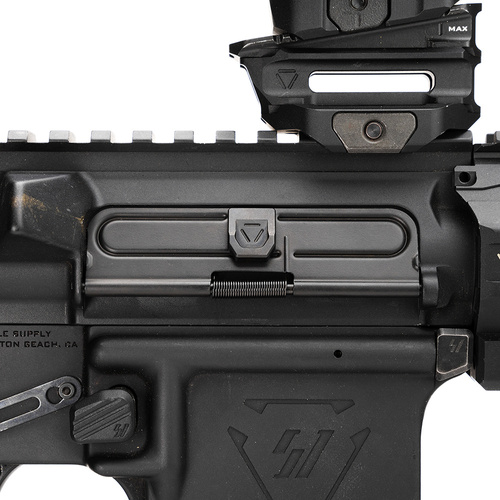 Strike Industries - Prachový kryt pro AR-15 - ocel - černý - SI-AR-SUDC-223