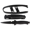 MAC Knives - Potápěčský nůž Aquatys Stiletto 2 Black 120 mm - 008BLK