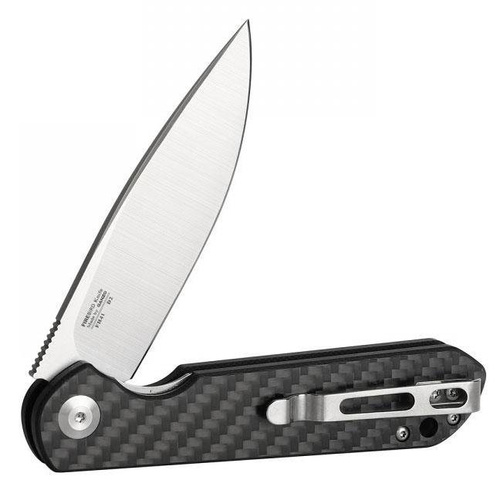 Ganzo - Zavírací nůž EDC Firebird FH41 - Liner Lock - D2 - Black / Grey - FH41-CF 