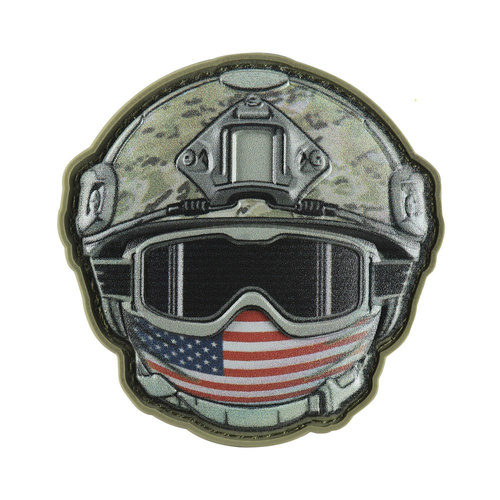 M-Tac - Emoji nášivka #19 USA Flag - PVC 3D - Camo - 51353519