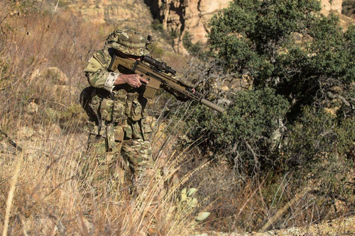 Direct Action - Hybridní náprsní pouzdro Hurricane - Cordura® - Crye™ MultiCam® - CR-HRCN-CD5-MCM