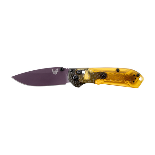 Benchmade - Zavírací Nůž 565PL-2501 Mini Freek - CPM M4 - žlutá - 565PL-2501