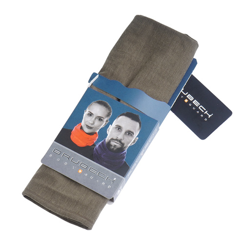 Brubeck - Vlněný nákrčník Ranger - L / XL - Khaki - KM1036U