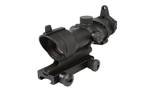 AIM-O - Červený zaměřovač pro ASG ACOG - černý - AMO-10-008414