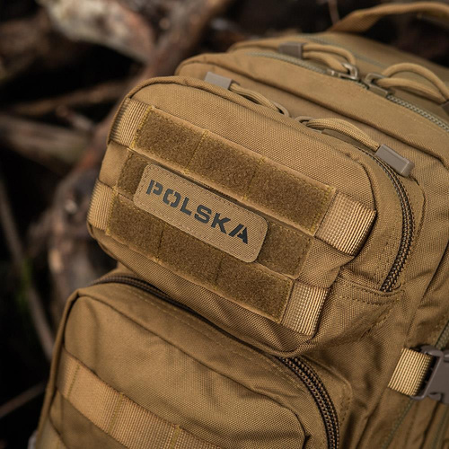 M-Tac - nášivka Polsko 25х80 - laserem řezaná - černá / kojot - 51004105