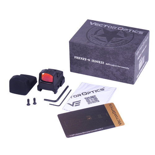Vector Optics - Red Dot Sight Frenzy-S 1x16x22 - 3 MOA - Picatinny / Weaver - SCRD-49