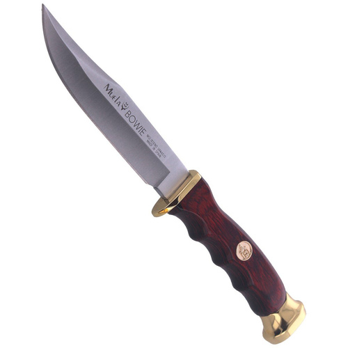 Muela - Lovecký nůž Bowie 100mm pakkawood - BWF-10