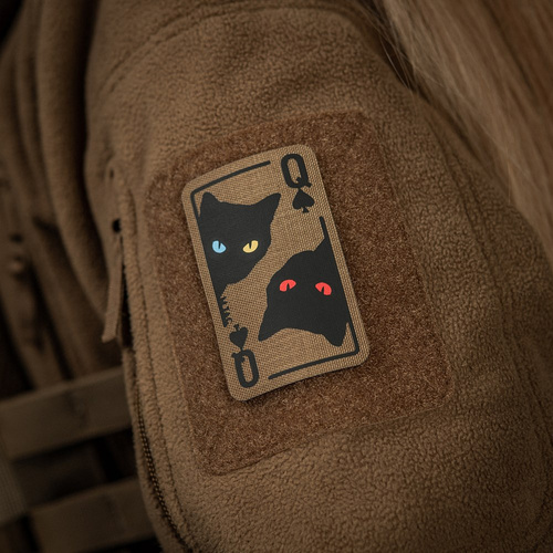 M-Tac - Nášivka Piková dáma - Cordura 500D - Coyote/Black - 51362005