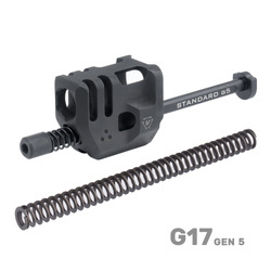 Strike Industries - Mass Driver Comp pro Glock 17 Gen5 - černý - SI-G5-MDCOMP-S