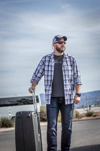 Helikon - Košile TRIP Nylon Blend - Indigo Plaid - KO-TRI-NB-P8