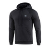 M-Tac - Bavlněná taktická mikina s kapucí Hard Raglan - černá - 51388002