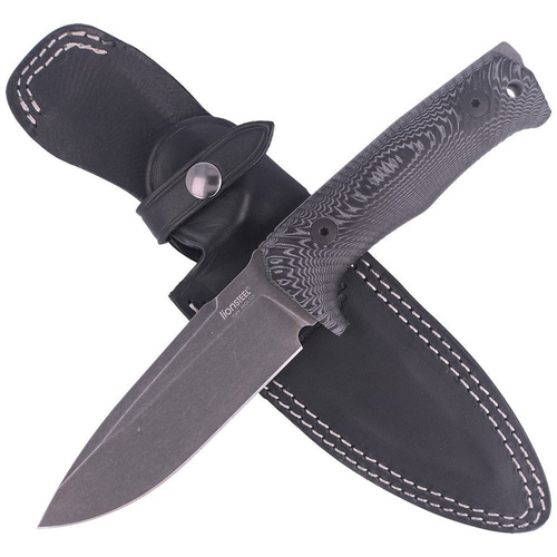 Lion Steel - Taktický nůž s černou mikartou / čepelí - ocel - T5B MI