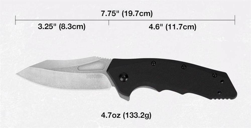 Kershaw - Zavírací nůž Flitch - Black - 3930