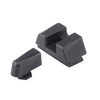 TruGlo - Noční mířidla Tritium-X - Glock 17/19 - nízká - bílý obrys - TG231G1XW