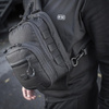 M-Tac - Cross Bag Slim Elite Hex - černá - 10210002