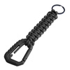 101 Inc - Taktická klíčenka Paracord - černá - 259162 BLK