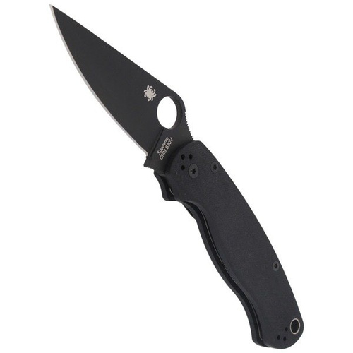 Spyderco - Nůž Para Military™ 2 G-10 Black / Black Blade - C81GPBK2