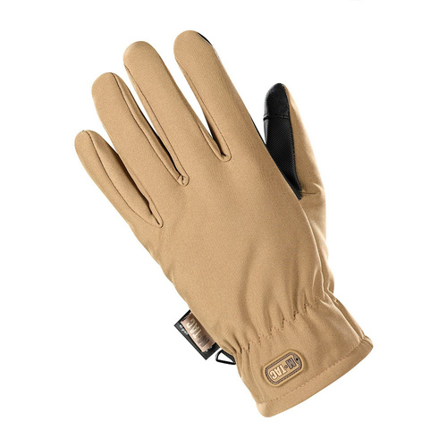 M-Tac - taktické rukavice Soft Shell Thinsulate - černá / kojotí hnědá - 90308017