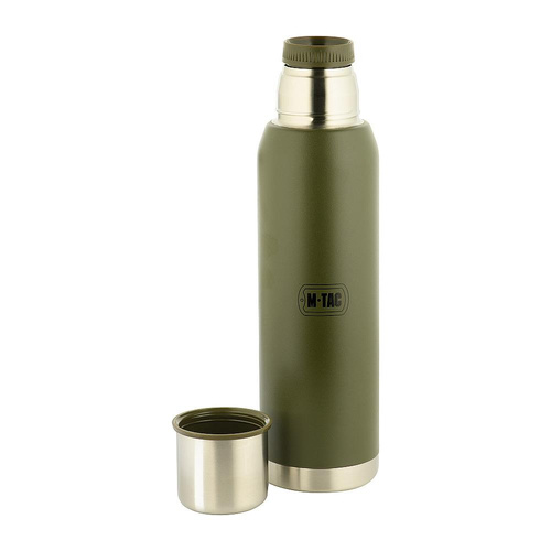 M-Tac - Termoska z nerezové oceli - 1000 ml - olivová - UN-B04-1000A