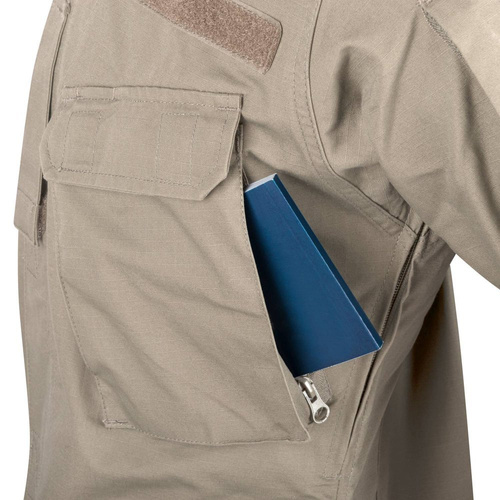 Helikon - Bunda do terénu CPU® - Bavlna Ripstop - Khaki - BL-CPU-CR-13